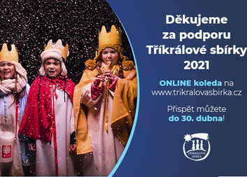 Poděkování od Tří králů