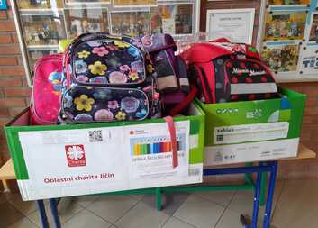 Děkujeme za školní potřeby