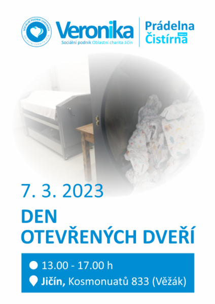 OPEN DAY Prádelna JC plakát S