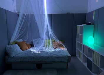 Relaxační místnost Snoezelen na Rváčově