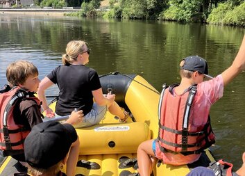 Rafty a kempování s Nízkoprahy 