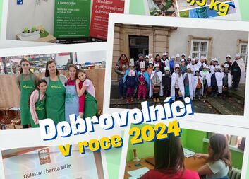 Dobrovolníci za rok 2024