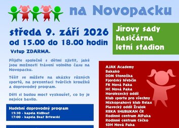 S NZDM Relax do Jírových sadů v Nové Pace